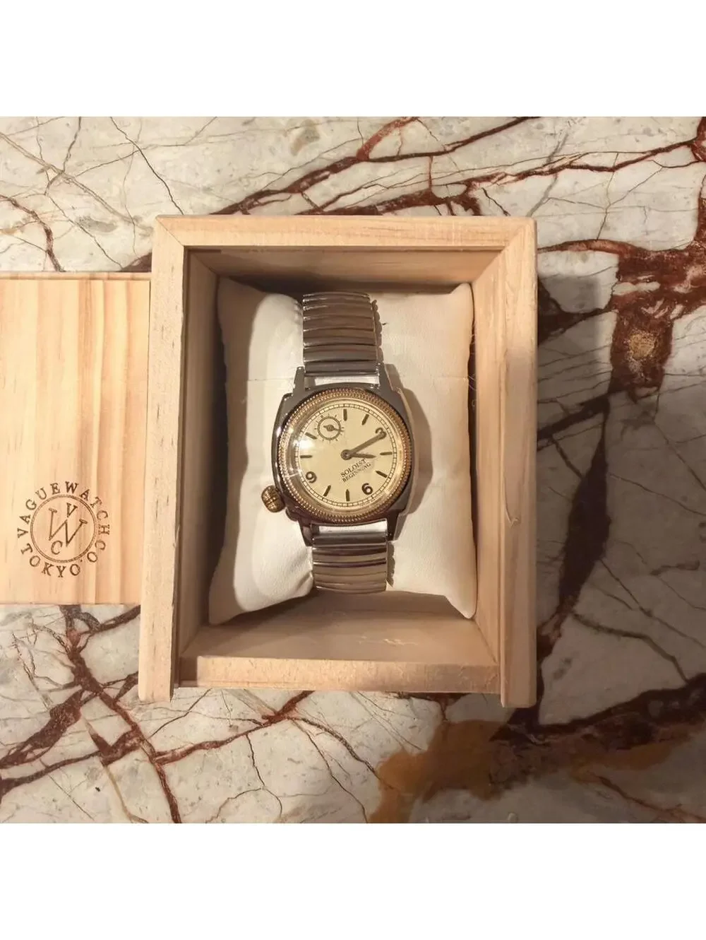Takahiromiyashita the soloist Vague Watch Co. Vintage Style Watch